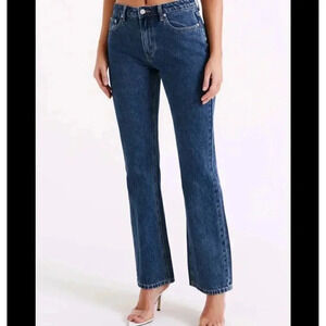 BDG Urban Outfitters Size 26 Dark Wash Mid Rise Bootcut Jeans Western Casual